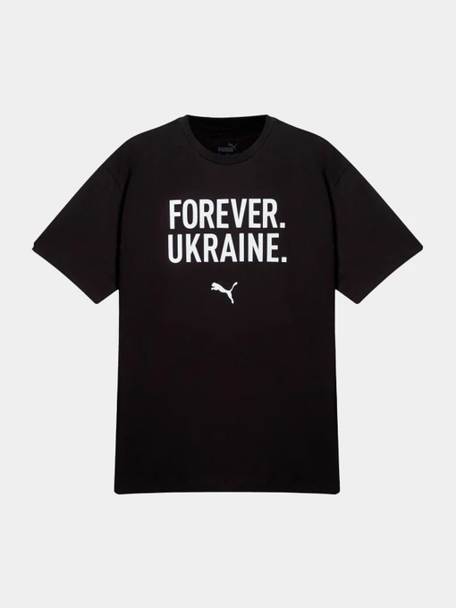 Футболки и поло PUMA 2 Ukraine Ukraine Tee модель 690091 Фото