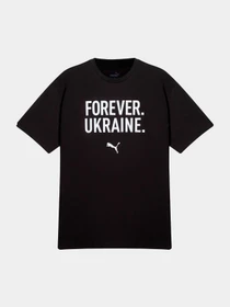 Футболки и поло PUMA 2 Ukraine Ukraine Tee модель 690091 Фото
