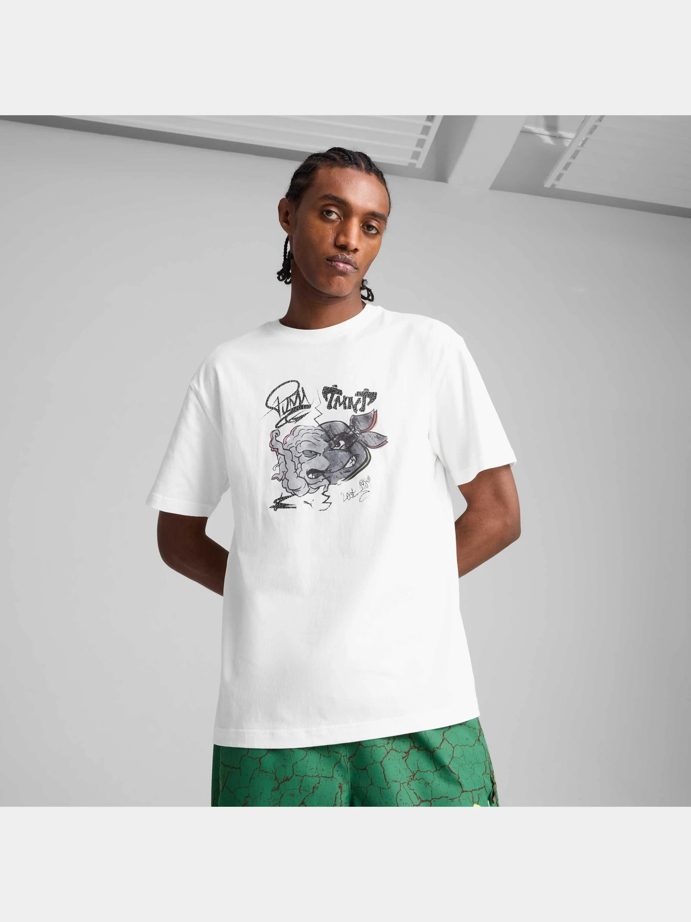 Футболки і поло PUMA x Tmnt Graphic Tee модель 630099 Футболки і поло PUMA x Tmnt Graphic Tee модель 630099 Фото