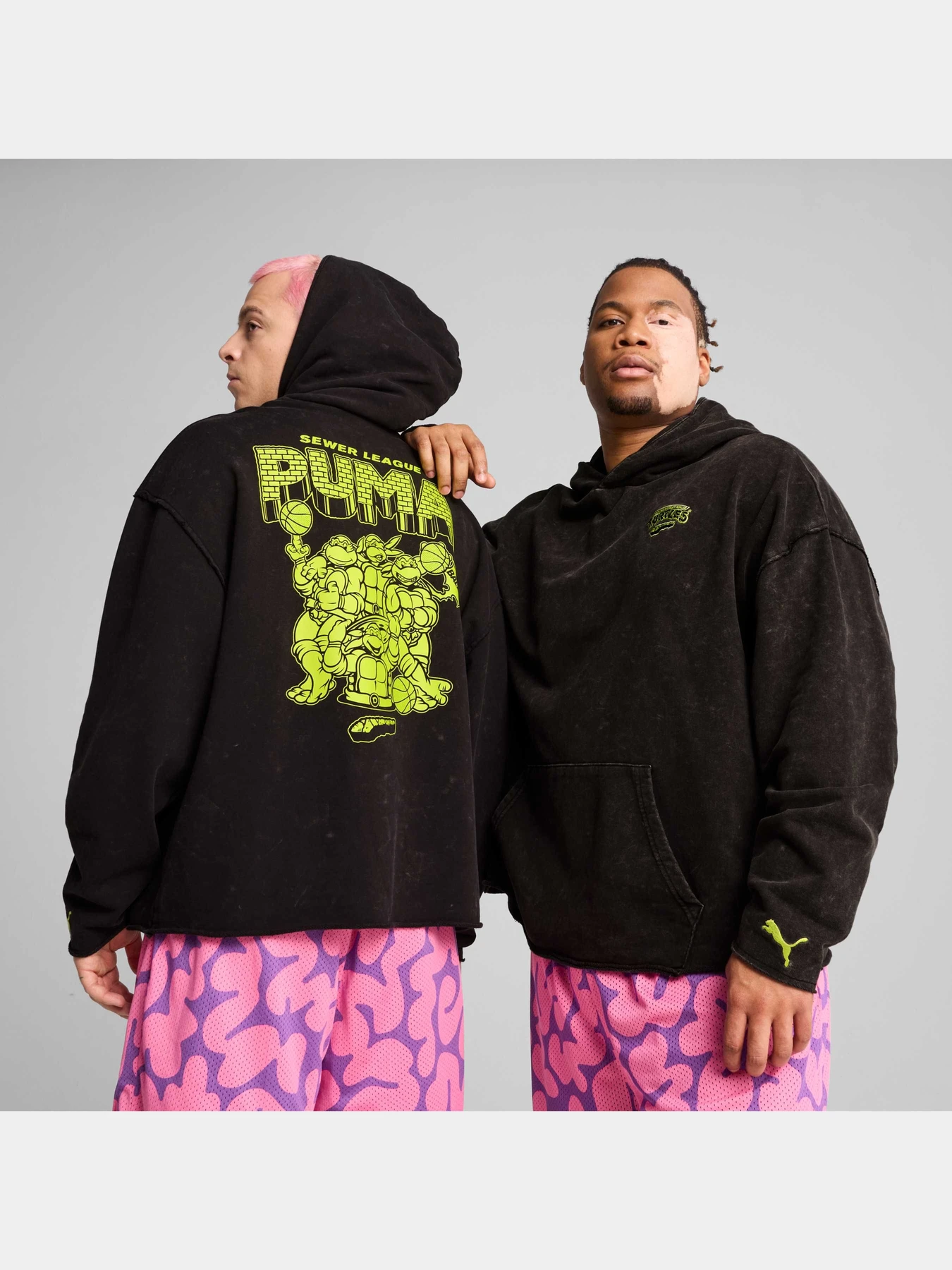 Худі та світшоти PUMA Hoops x Tmnt Hoodie модель 630927 Худі та світшоти PUMA Hoops x Tmnt Hoodie модель 630927 Фото