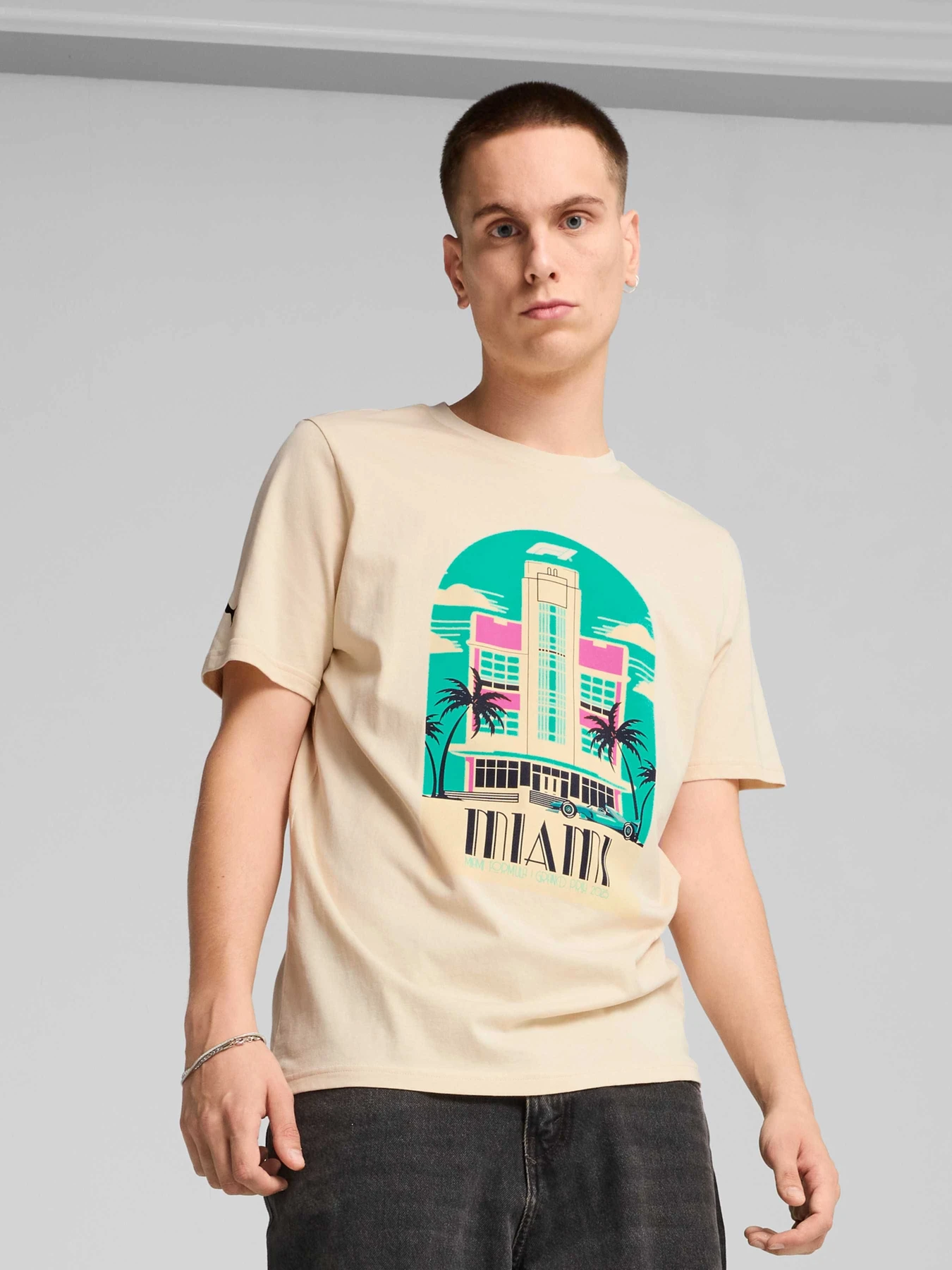 Футболки и поло PUMA F1 Miami Tee модель 630176 Фото