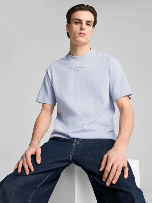 Чоловіча Футболка PUMA Graphics The Cat Tee фото 3