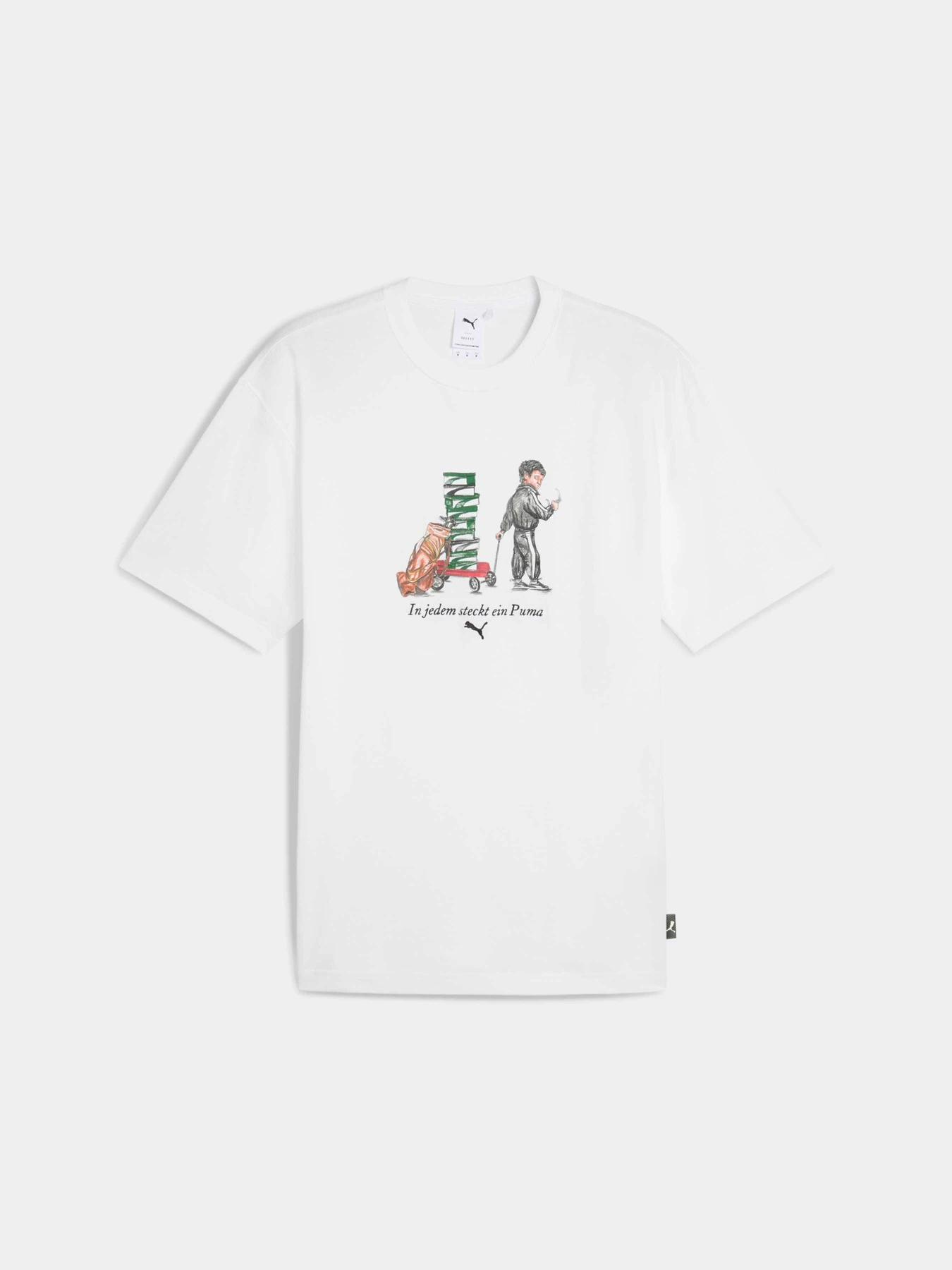 Футболки і поло PUMA Graphics Boy Tee модель 629412 Футболки і поло PUMA Graphics Boy Tee модель 629412 Фото