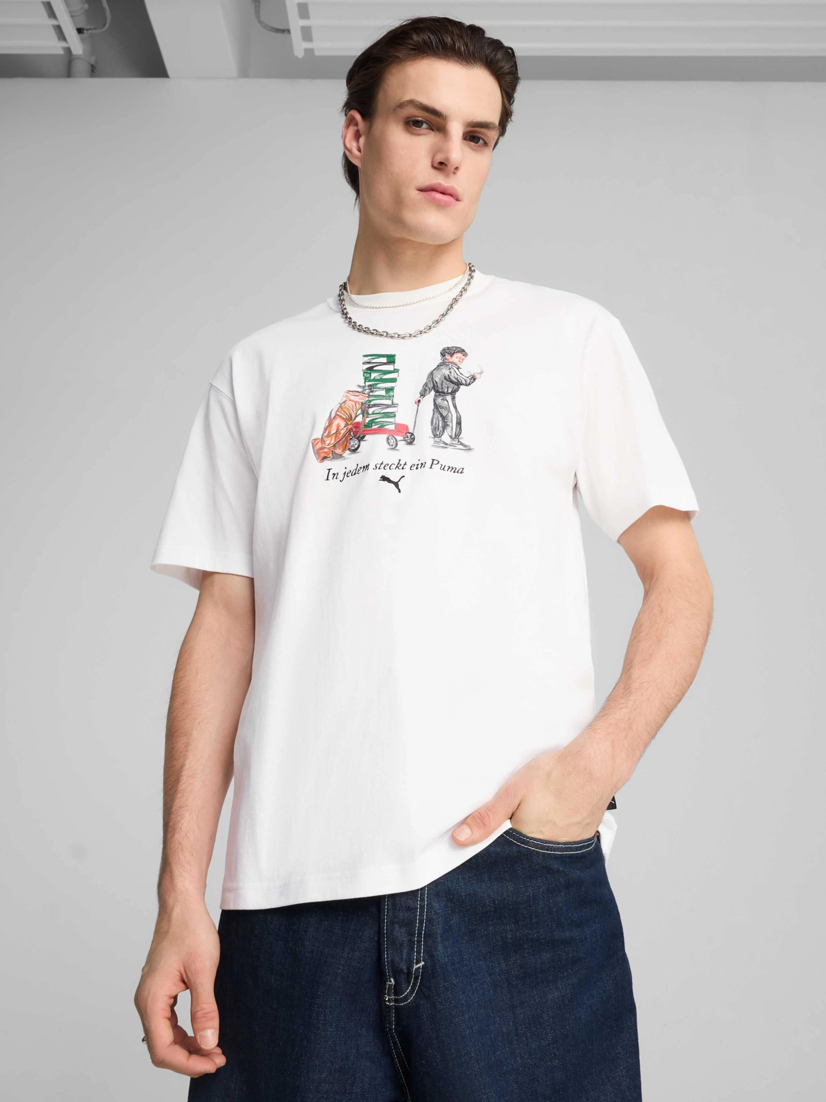 Чоловіча Футболка PUMA Graphics Boy Tee фото 3