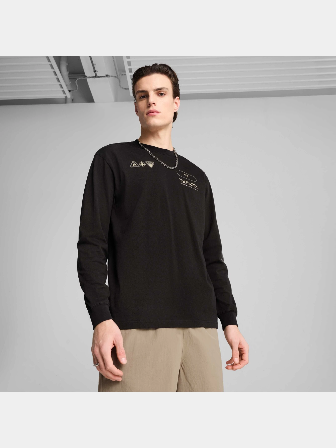 Худі та світшоти PUMA Graphics Celerity Longsleeve модель 630252 Худі та світшоти PUMA Graphics Celerity Longsleeve модель 630252 Фото