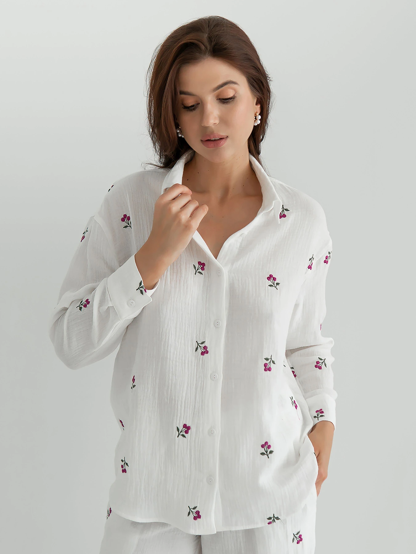 Сорочки FORLY модель 13882771 Сорочки FORLY модель 13882771 Фото