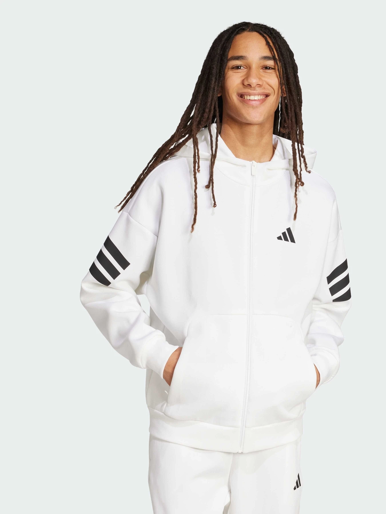 Худі та світшоти Adidas 3 Stripes модель JW7106 Худі та світшоти Adidas 3 Stripes модель JW7106 Фото