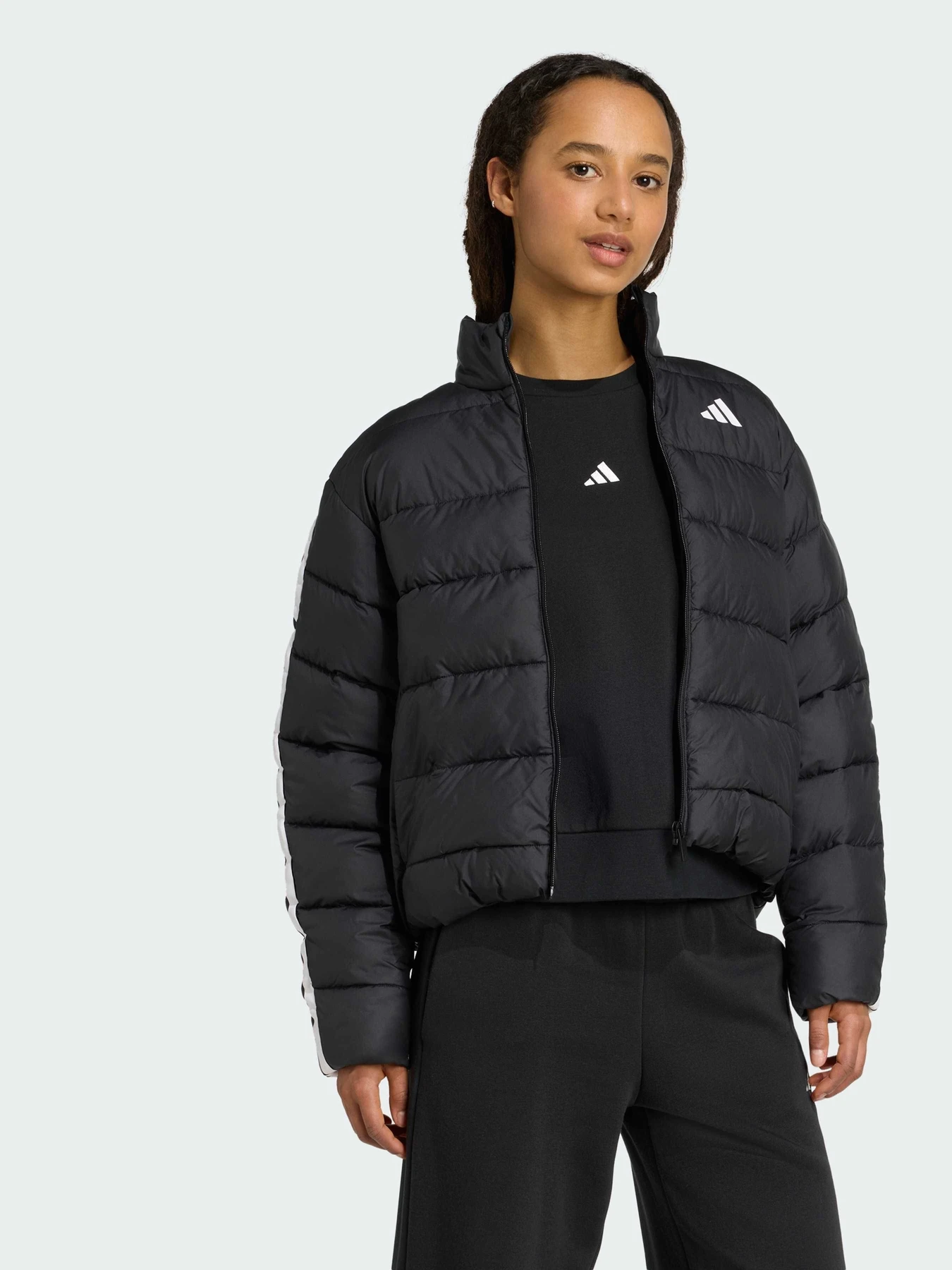 Куртки и дубленки Adidas 3 Stripes модель JM8421 Куртки и дубленки Adidas 3 Stripes модель JM8421 Фото
