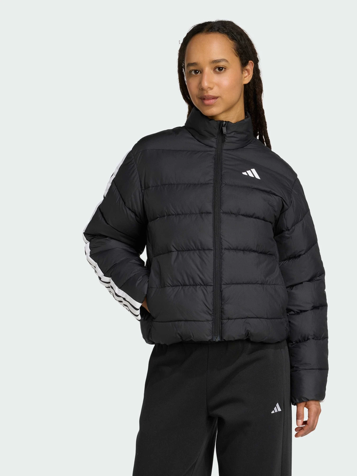 Куртки и дубленки Adidas 3 Stripes модель JM8421 Куртки и дубленки Adidas 3 Stripes модель JM8421 Фото