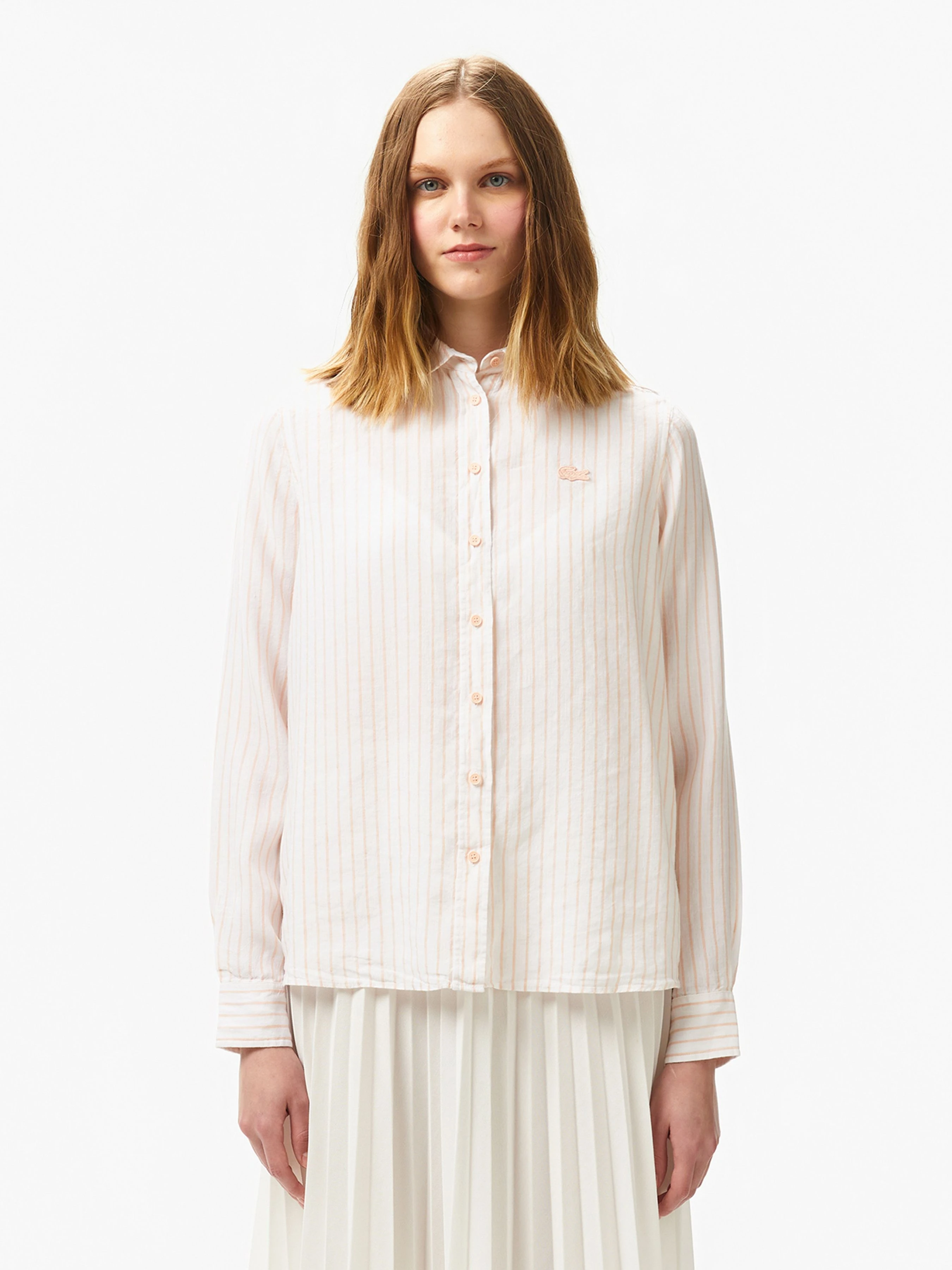 Лляна Жіноча Сорочка повсякденна Lacoste