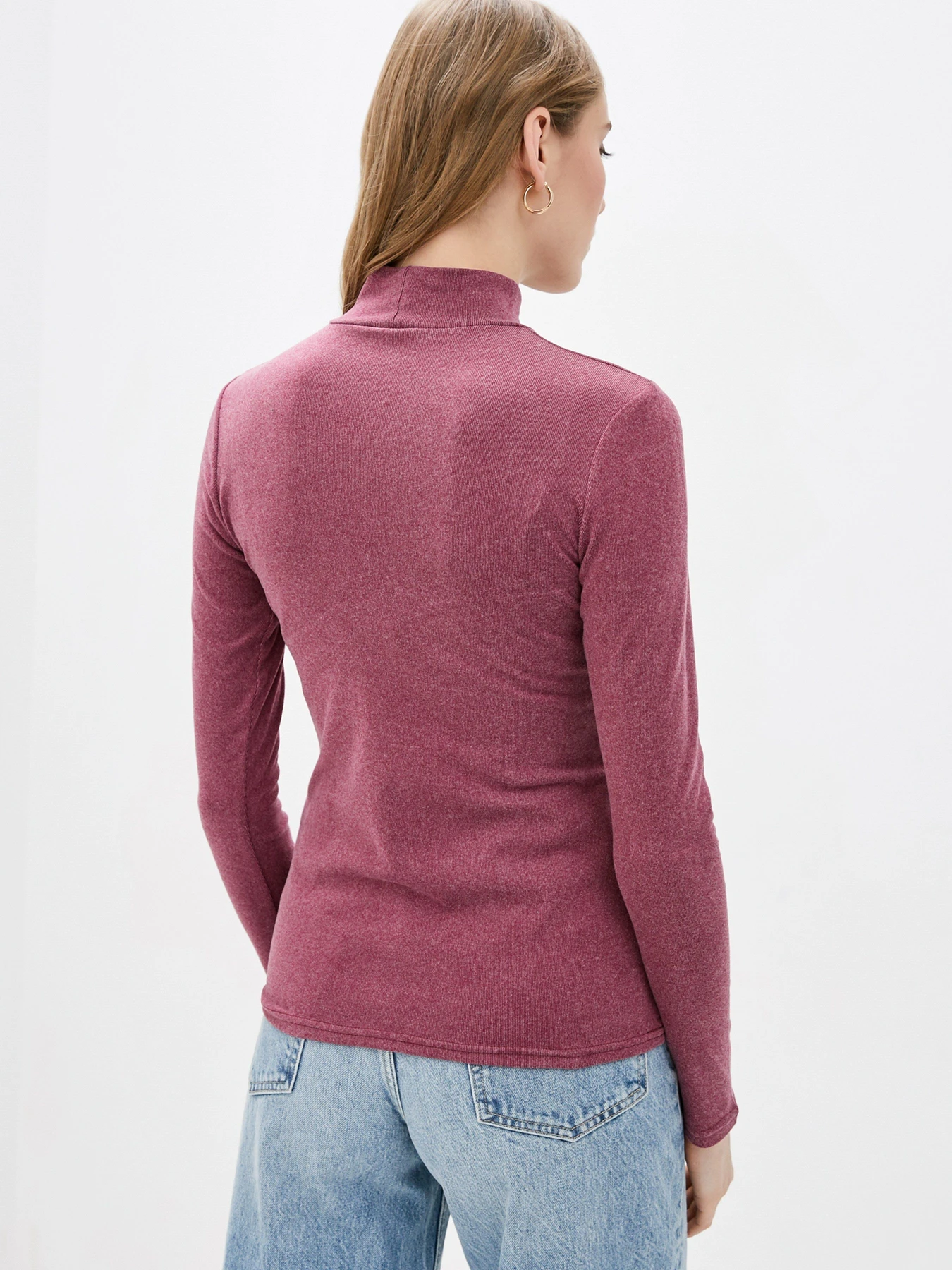Свитры и кардиганы ISSA Plus модель 12937_burgundy Фото