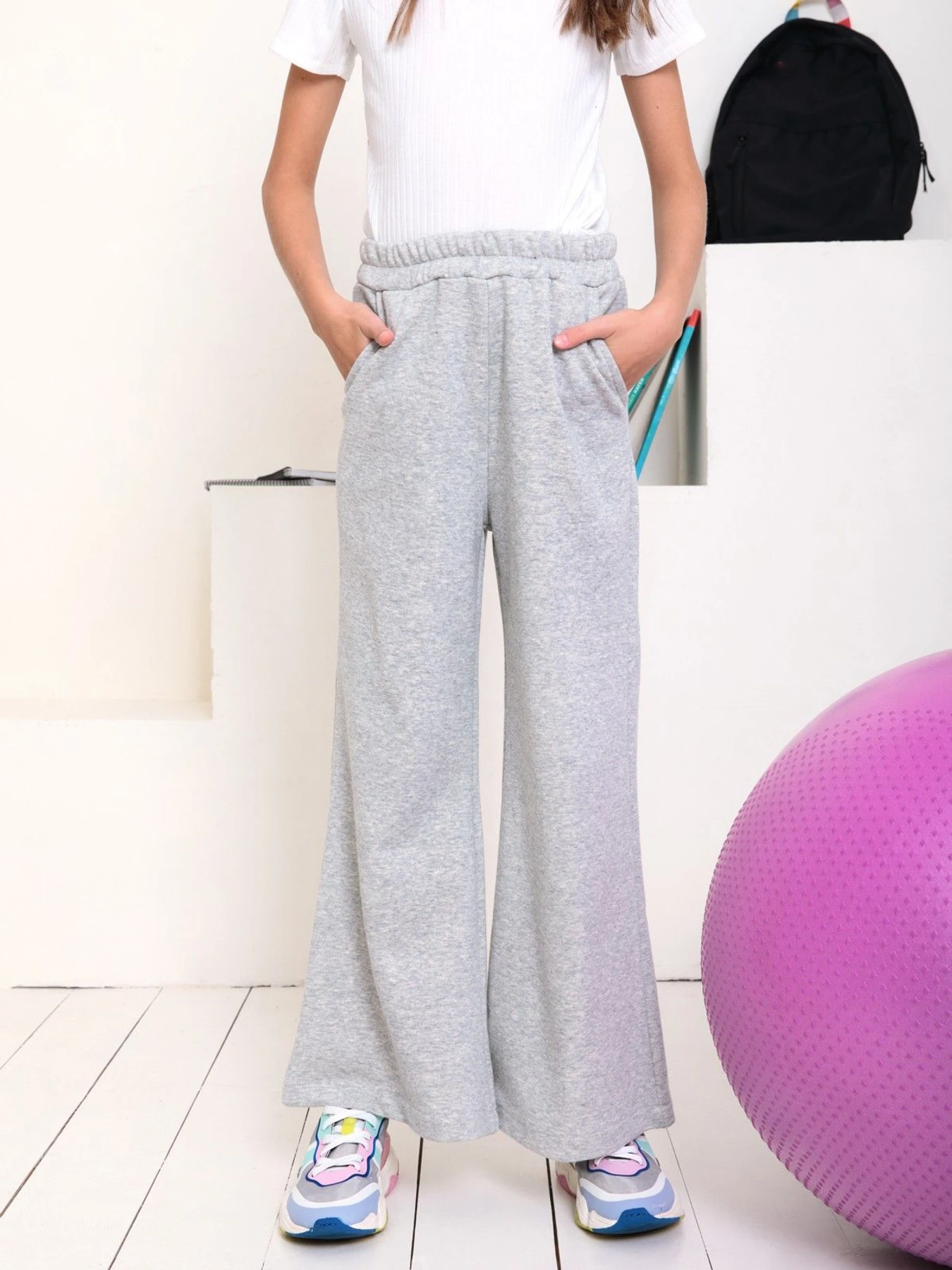 Штани ISSA Plus модель CD-439_grey Фото