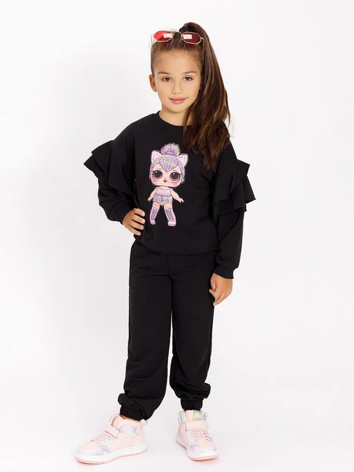 Костюми ISSA Plus модель CD-402_black Фото