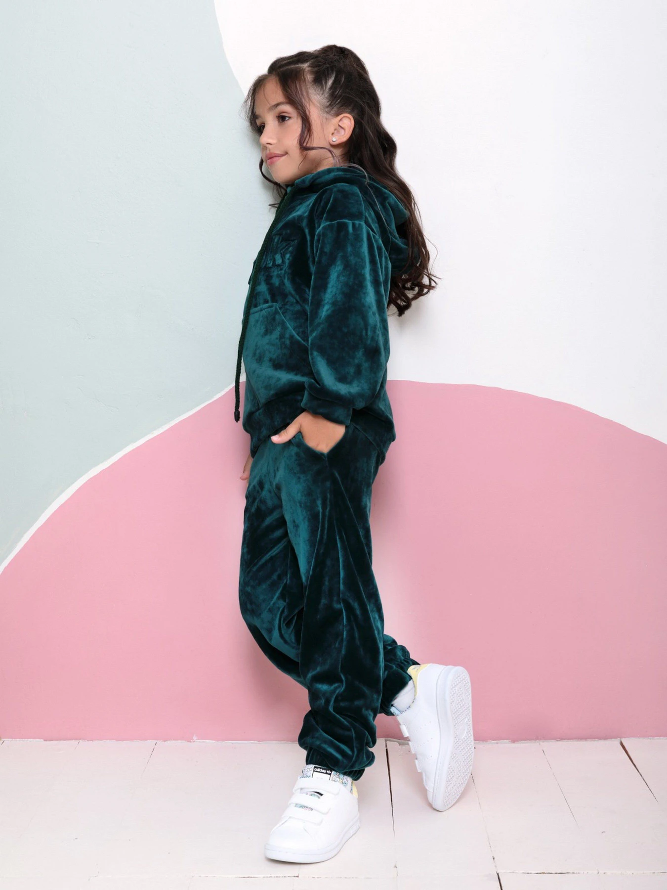 Костюми ISSA Plus модель CD-443_green Фото