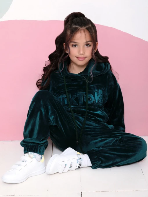 Костюми ISSA Plus модель CD-443_green Фото