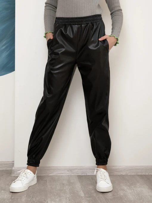 Штани ISSA Plus модель CD-411_black Фото