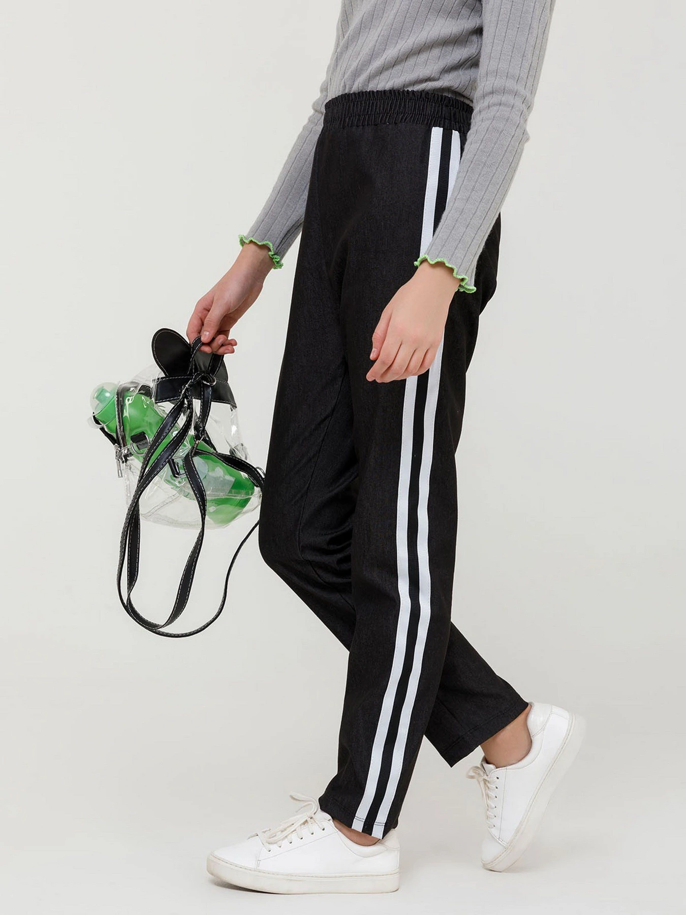 Брюки ISSA Plus модель CD-416_black Фото