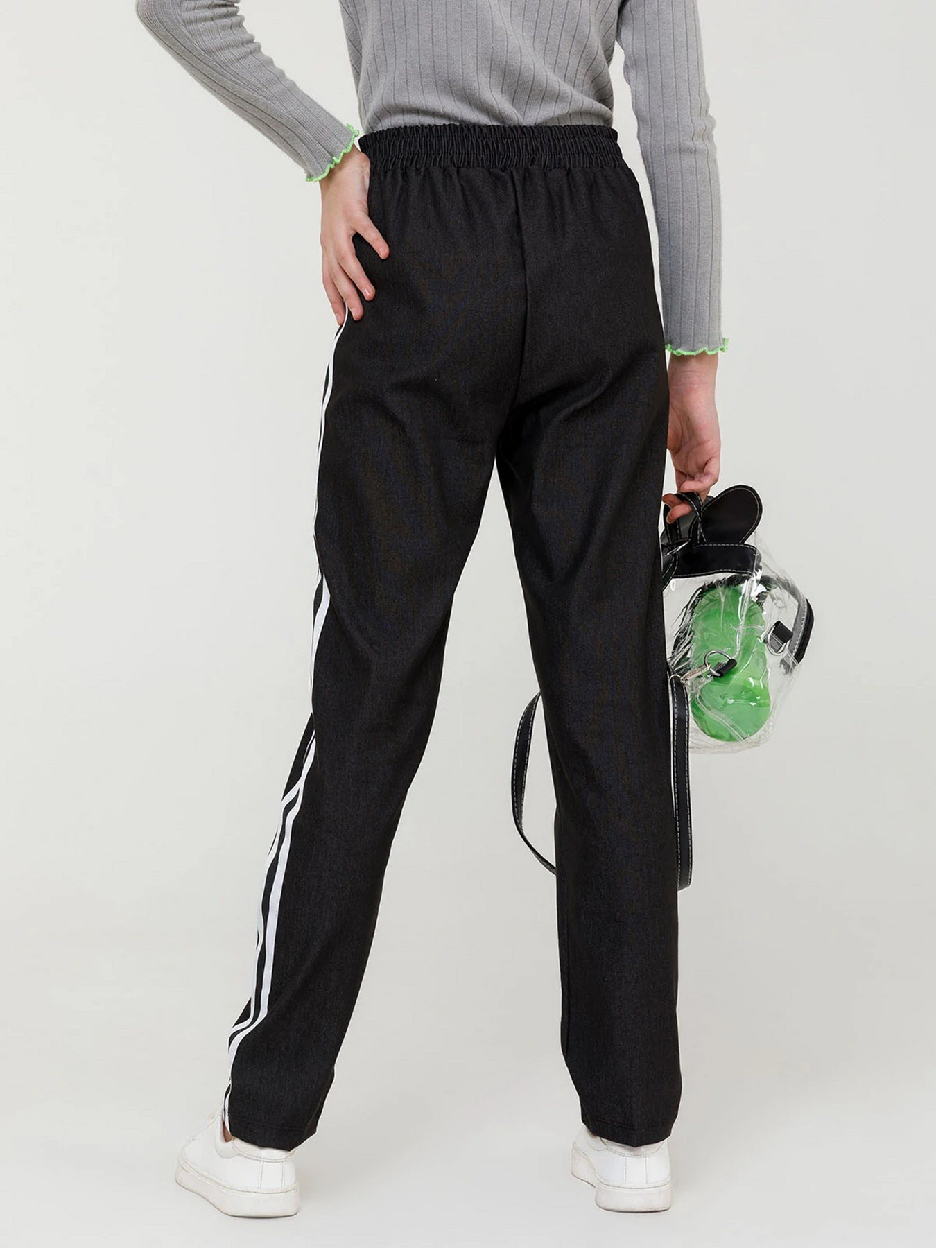 Брюки ISSA Plus модель CD-416_black Фото