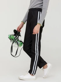 Брюки ISSA Plus модель CD-416_black Фото
