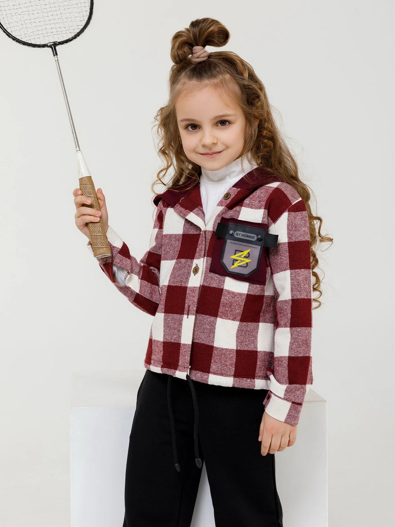 Сорочки ISSA Plus модель CD-427_burgundy Фото