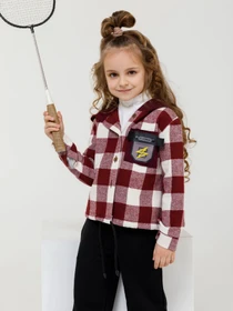 Сорочки ISSA Plus модель CD-427_burgundy Фото