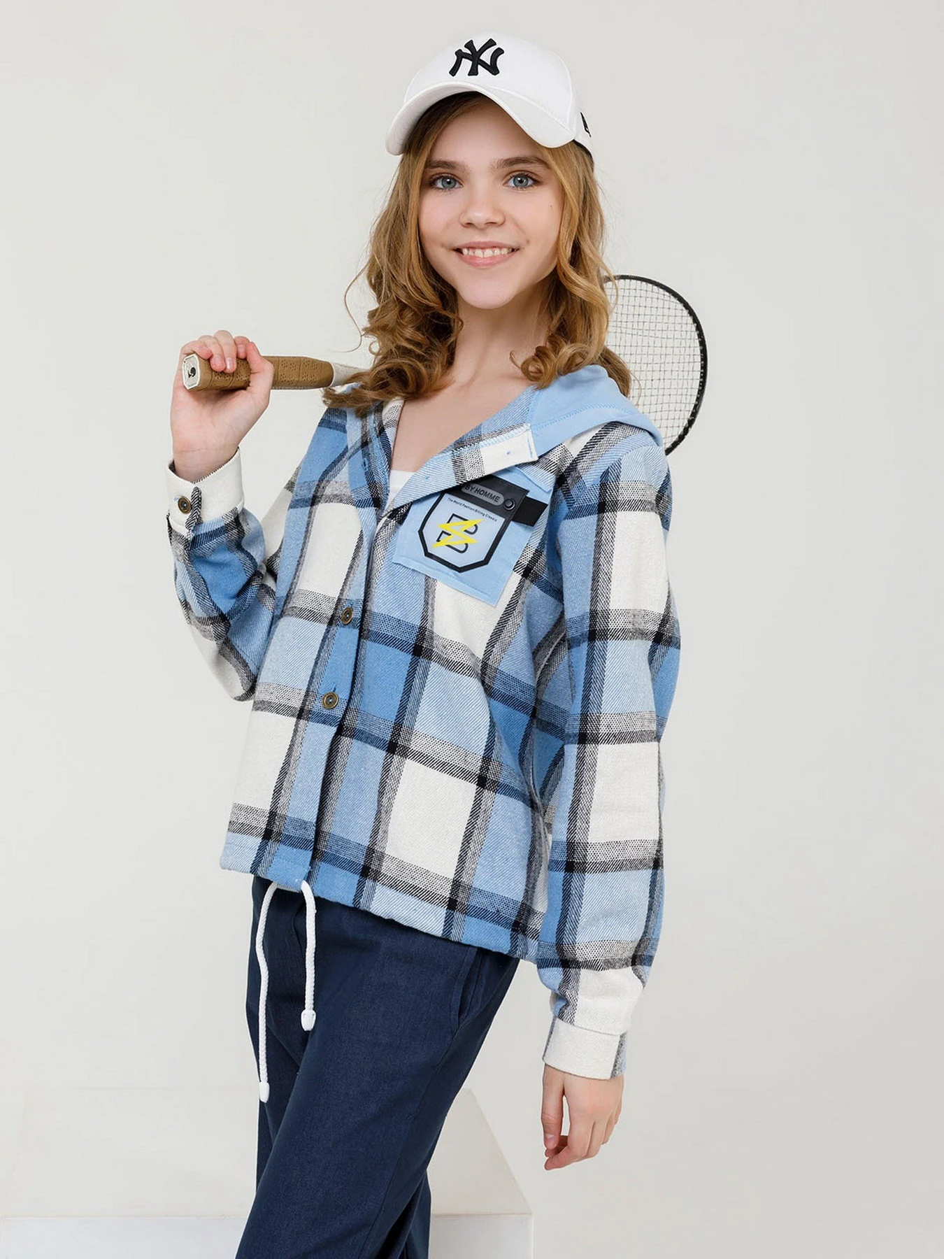 Сорочки ISSA Plus модель CD-427_blue Фото