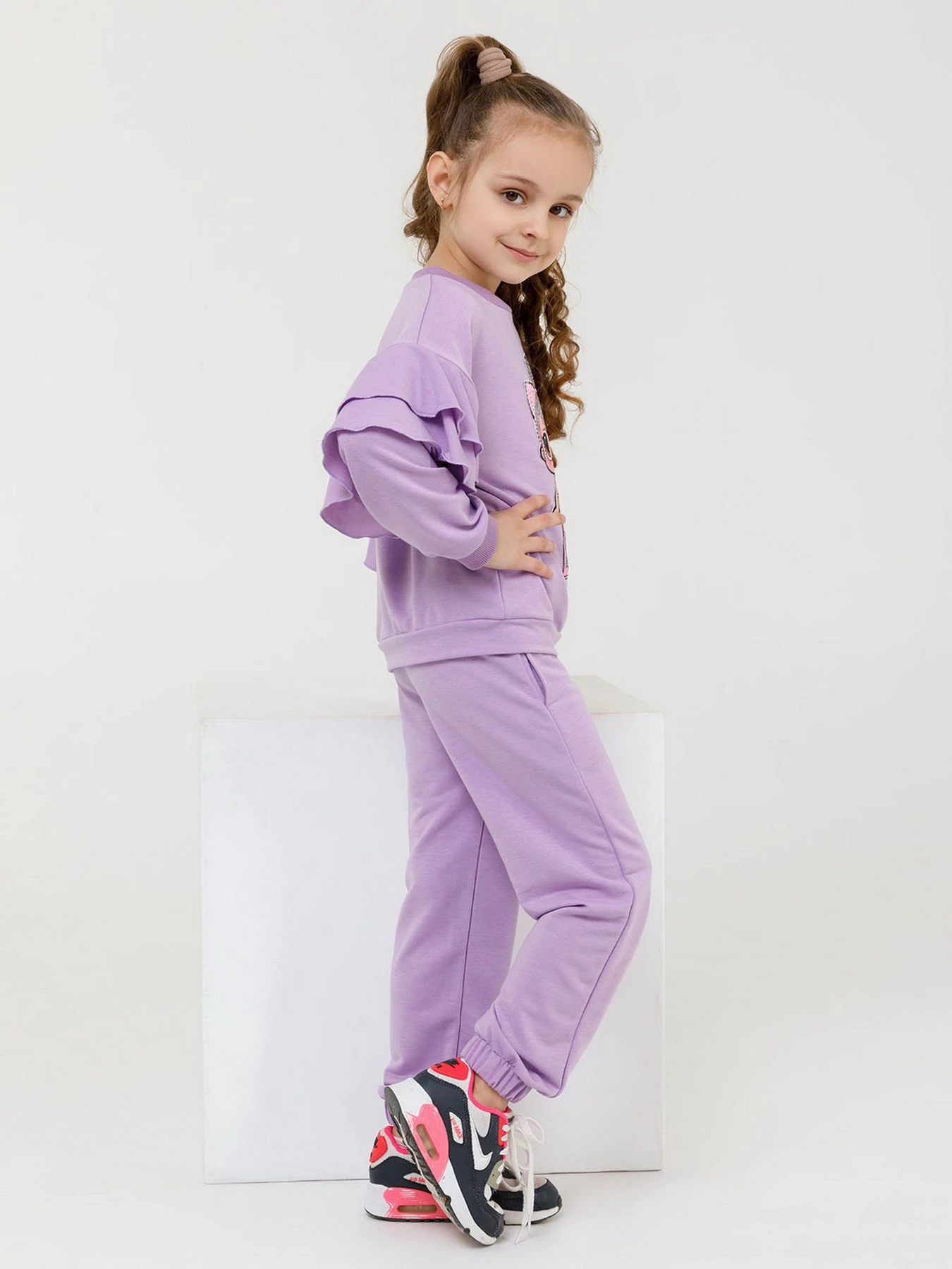 Костюми ISSA Plus модель CD-402_lilac Фото