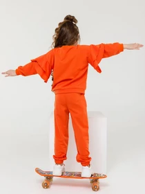 Костюми ISSA Plus модель CD-403_orange Фото