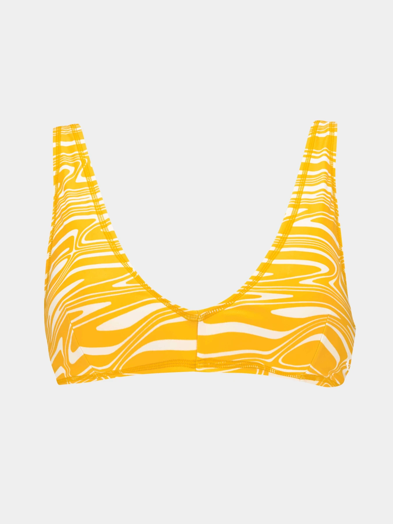 Одежда для пляжа PUMA Swim Women Plunge Top 1 модель 947019 Фото