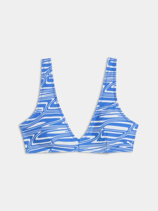 Одежда для пляжа PUMA Swim Women Plunge Top 1 модель 947019 Фото
