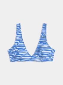 Одежда для пляжа PUMA Swim Women Plunge Top 1 модель 947019 Фото