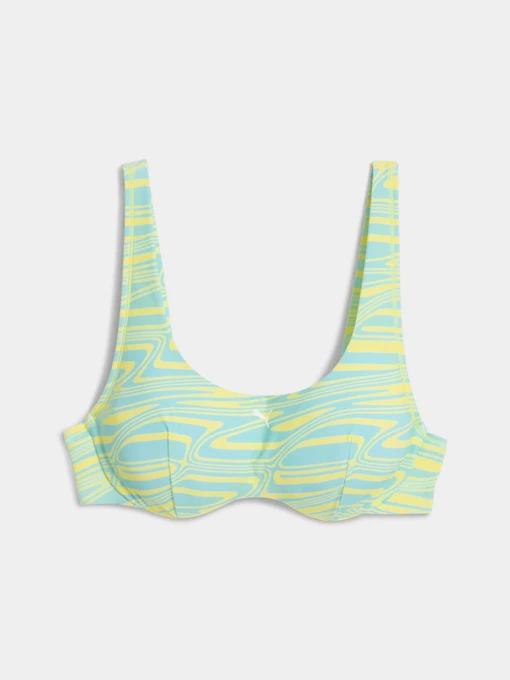 Одежда для пляжа PUMA Swim Women Printed Scoo модель 947048 Фото