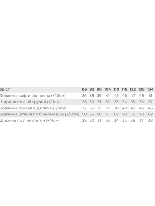 Бавовняна Дитяча Піжама Носи своє фото 2