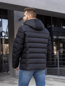 Куртки и дубленки UVENTUM модель 269_Black Фото
