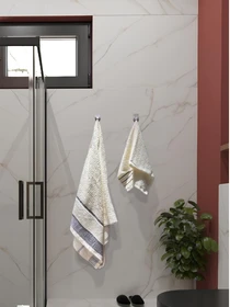 Набор 2 жаккардовые полотенца Lovely Svi для ванной, отелей, SPA, саун 70х140 см + 35 х 75 см Версаче Бежевый Lovely Svi модель 2561103 Фото