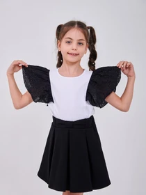 Рубашки SMIL модель smil_114042-belyj-s-cernym Фото