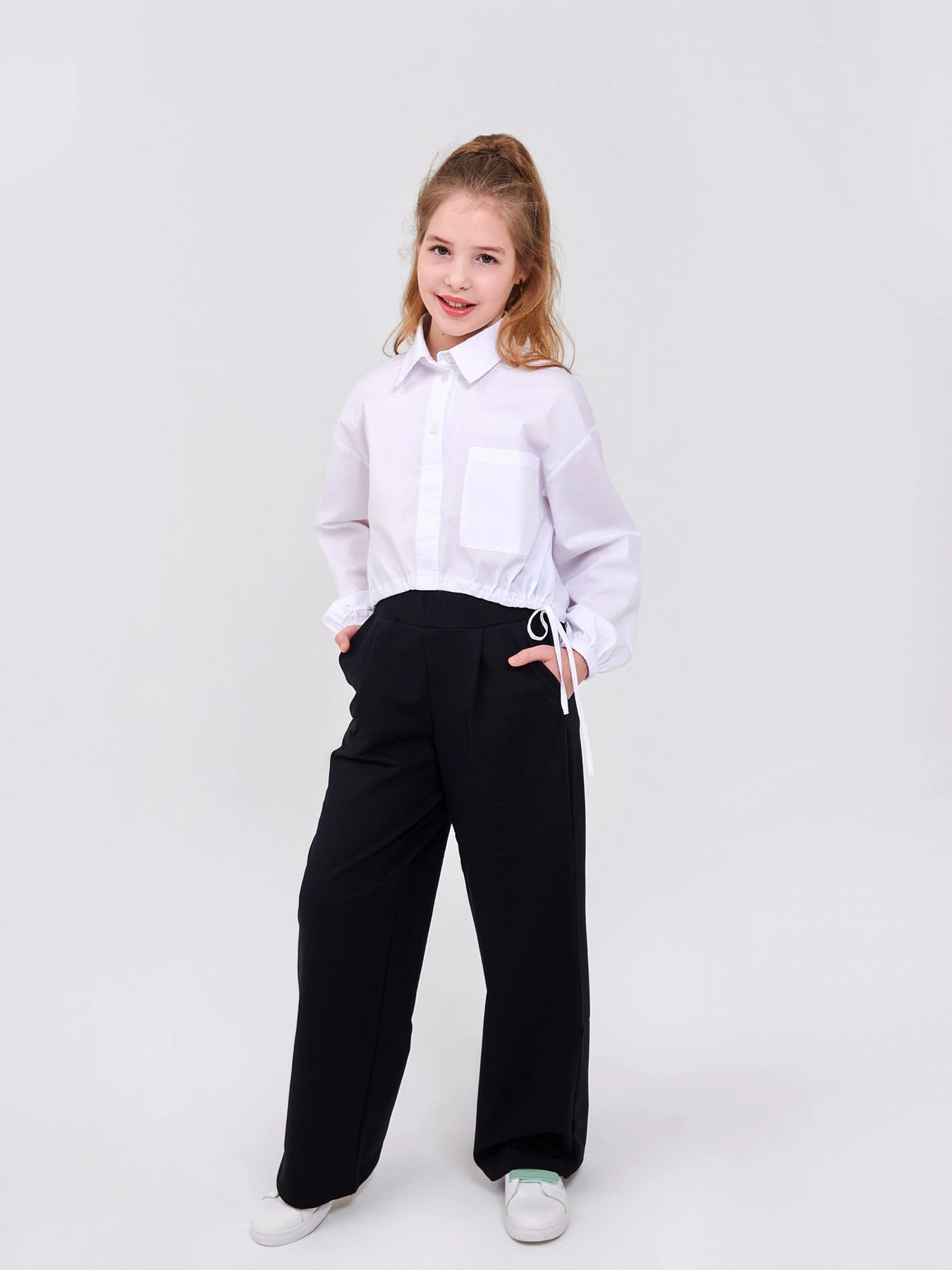 Рубашки SMIL модель smil_114032-belyj Фото