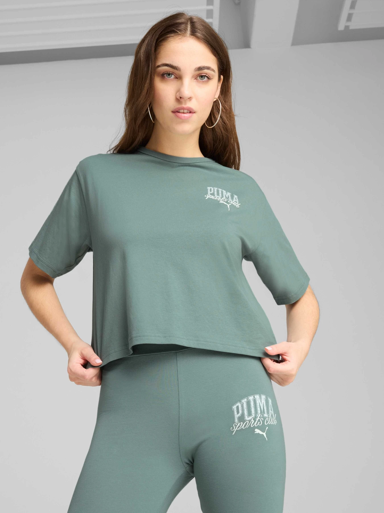 Футболки и поло PUMA Class Relaxed Crop Tee модель 685030 Фото