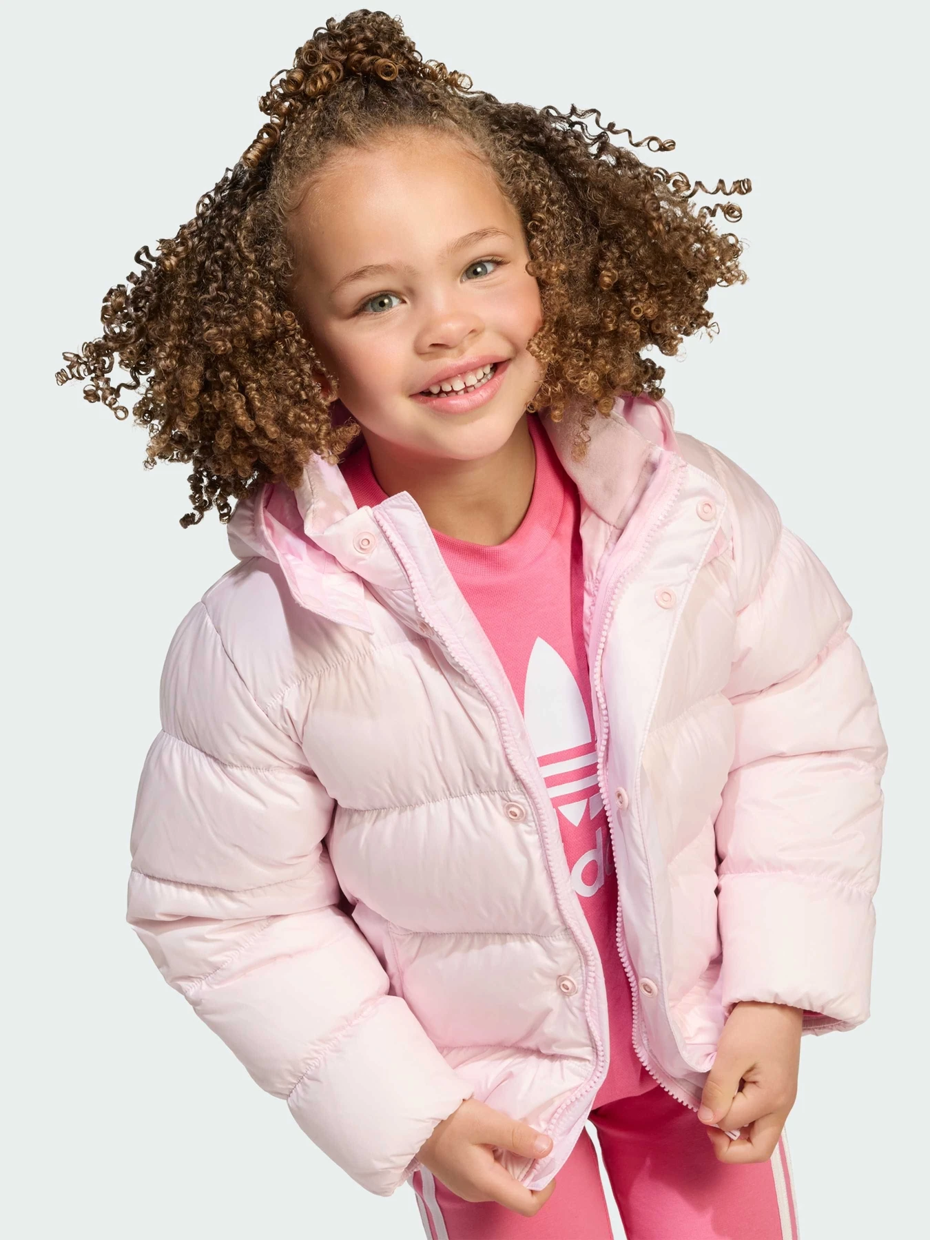 Куртки и дубленки Adidas Adicolor модель JV8547 Фото