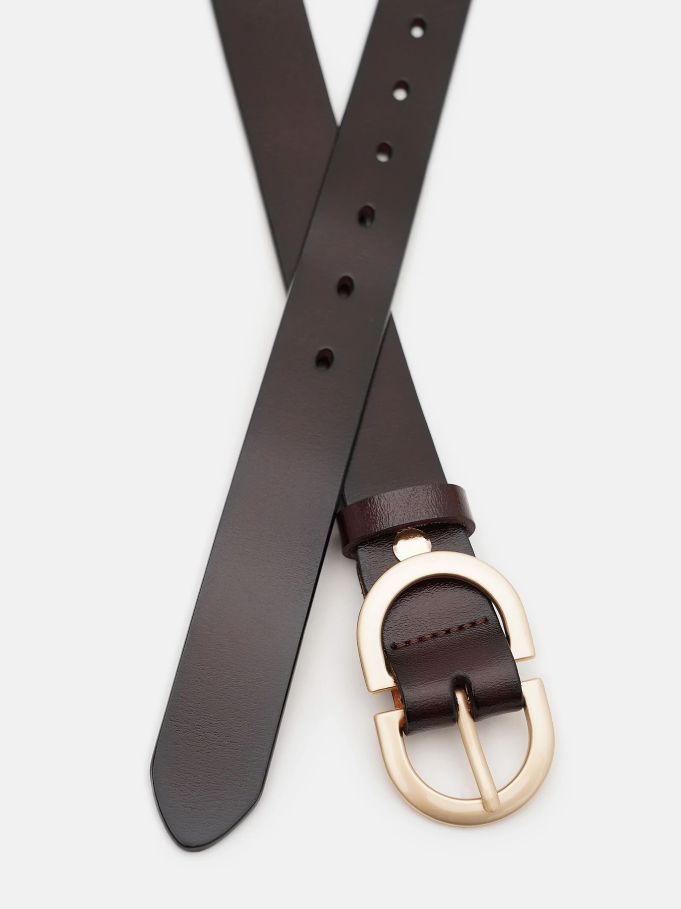 Ремни Borsa Leather модель Cv1ZK-105goldbrown Фото
