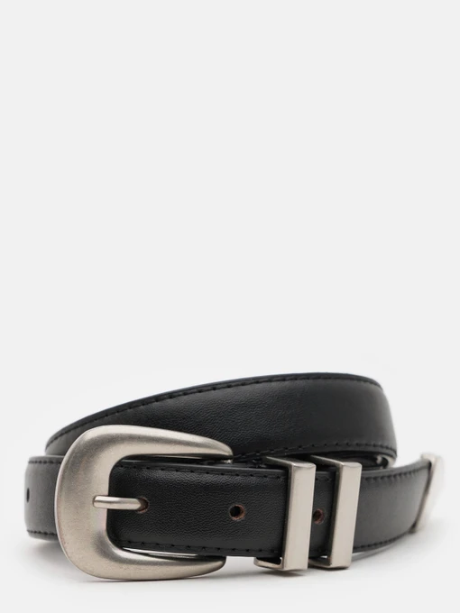 Ремені Borsa Leather модель Cv1zk-166bl-black Фото