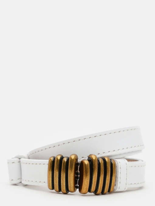 Ремені Borsa Leather модель Cv1zk-111w-white Фото