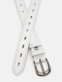 Ремни Borsa Leather модель Cv1zk-049w-white Фото