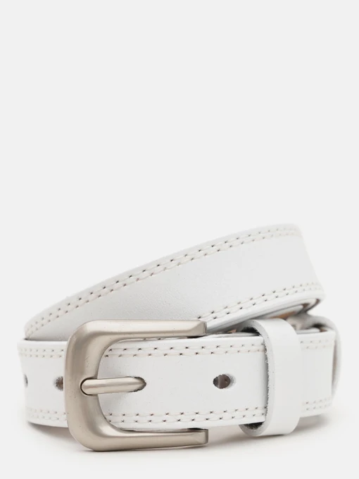 Ремені Borsa Leather модель Cv1zk-046w-white Фото