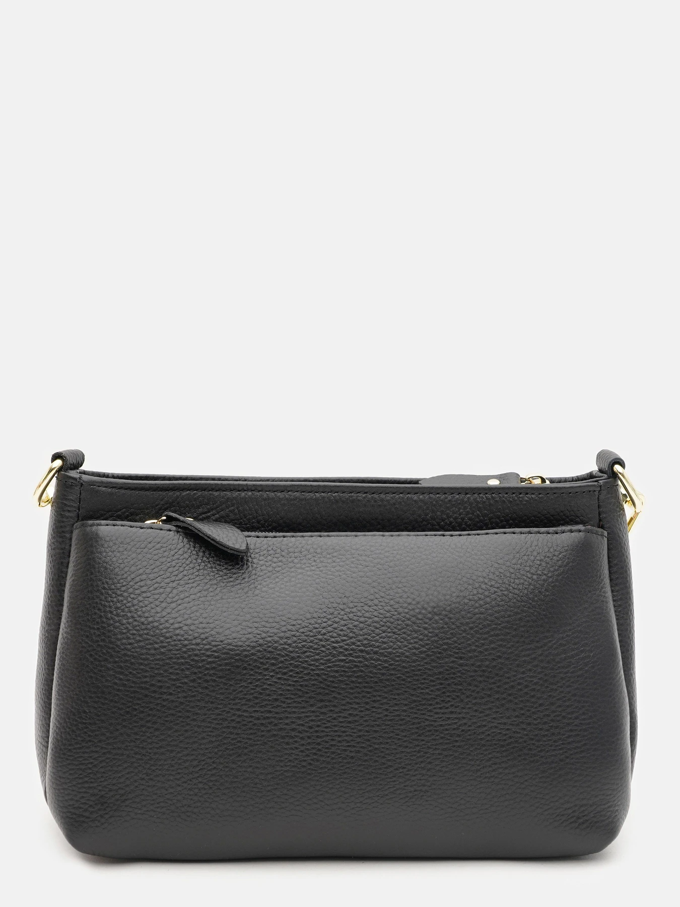 Сумки Borsa Leather модель K1651bl-black Фото