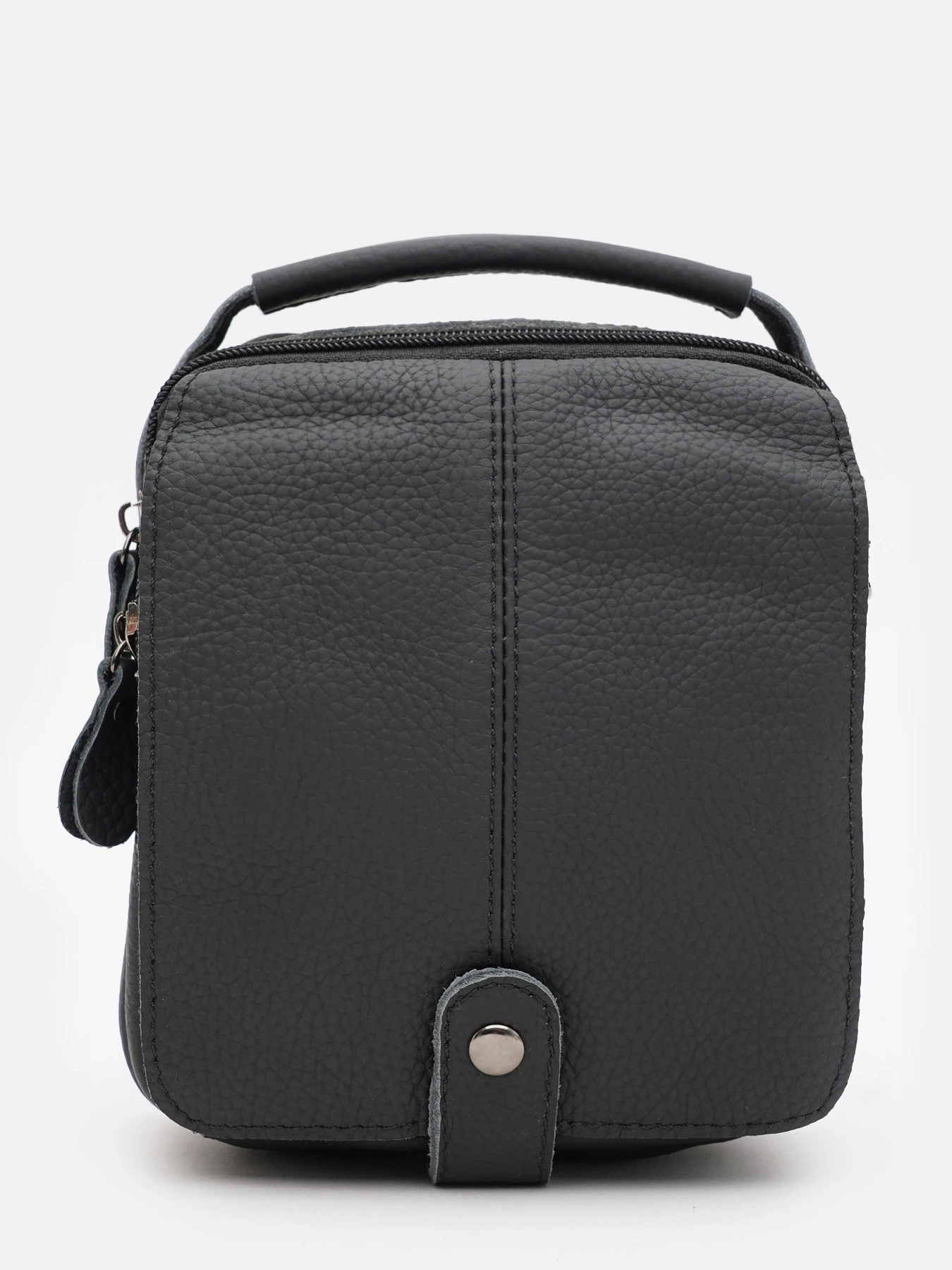 Сумки Borsa Leather модель K14081bl-black Фото