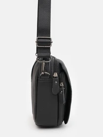 Сумки Borsa Leather модель K14081bl-black Фото