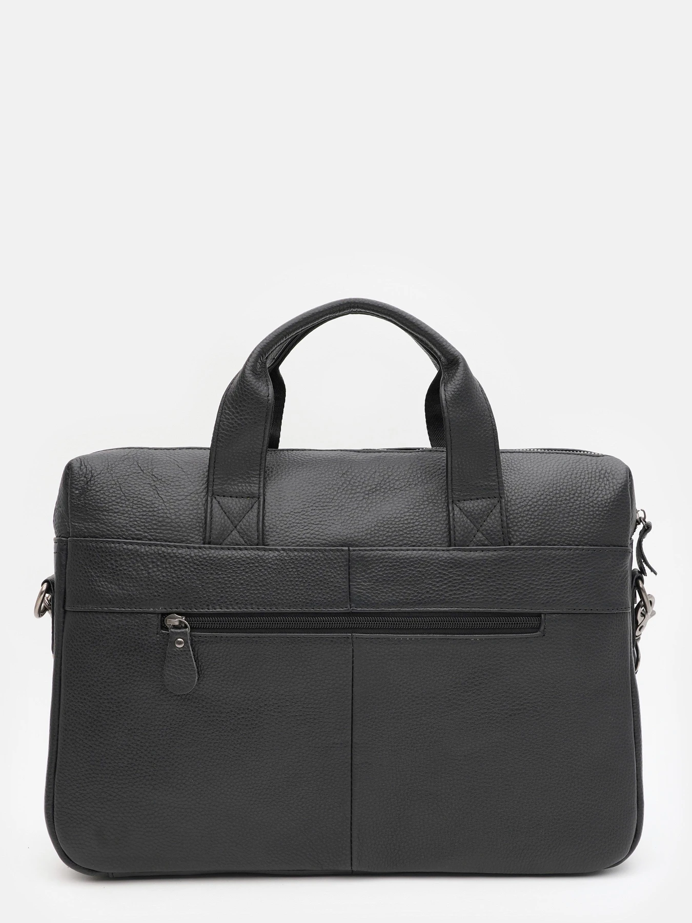 Сумки Borsa Leather модель k19006bl-black Фото