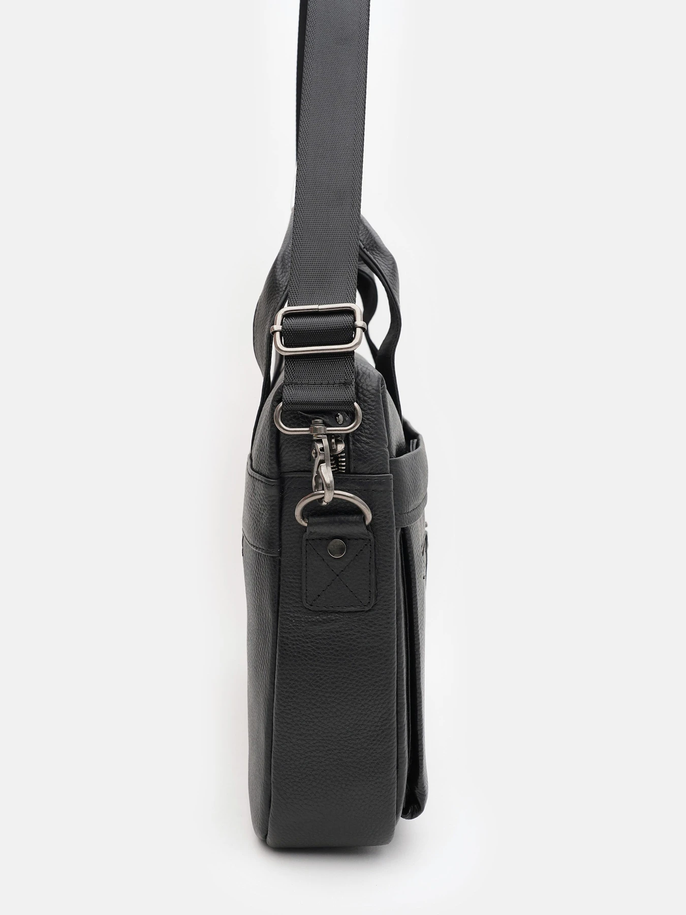 Сумки Borsa Leather модель k19006bl-black Фото