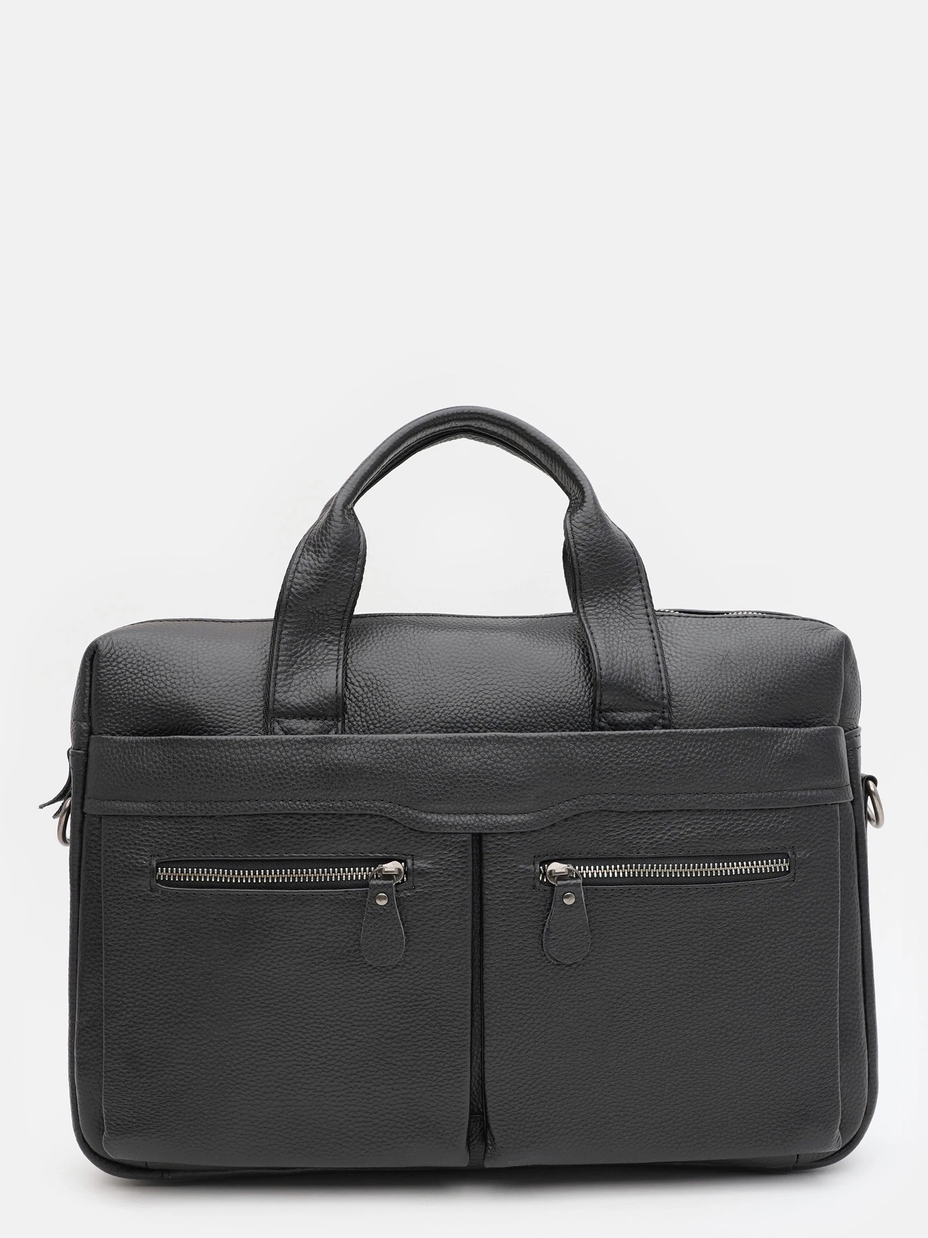 Сумки Borsa Leather модель k19006bl-black Фото